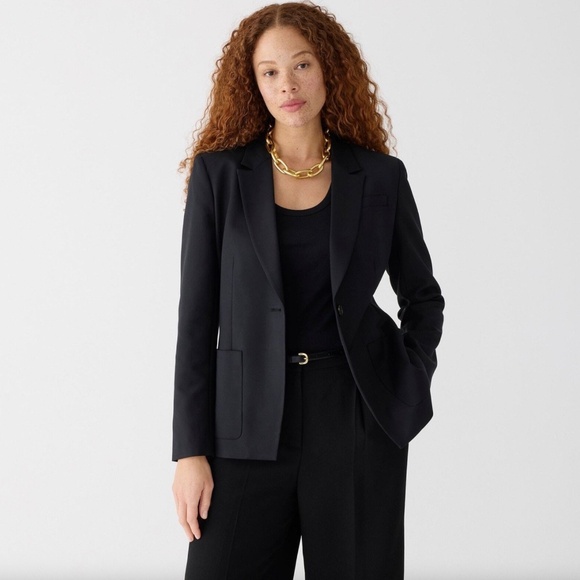 J Crew Helena Blazer in City Twill - Picture 1 of 5